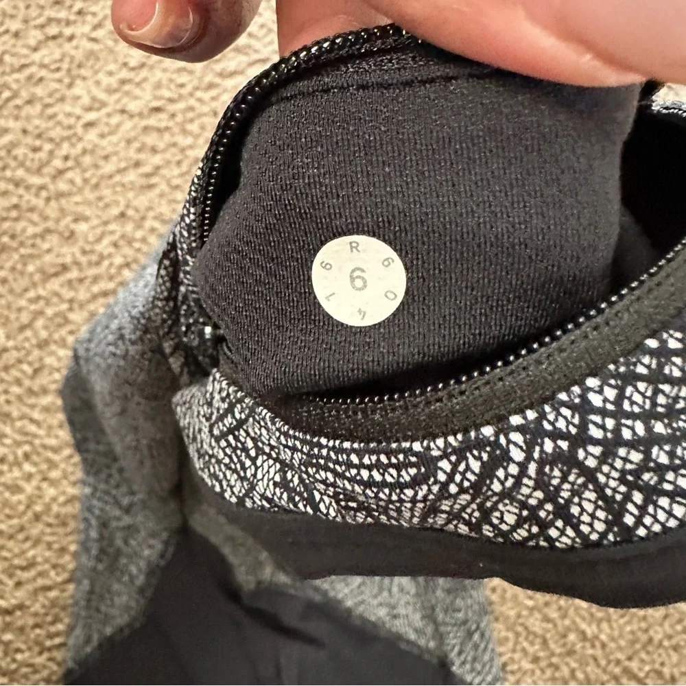Lululemon Athletica Pace Rival High Rise Crop 19